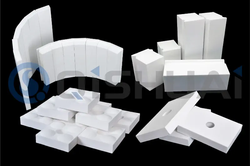 Productos cerámicos de alúmina resistentes a la abrasión